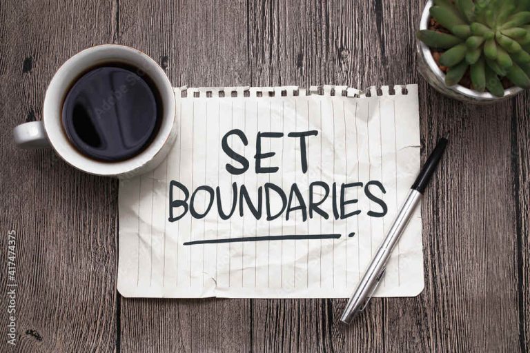 Set clear boundaries to start saying no