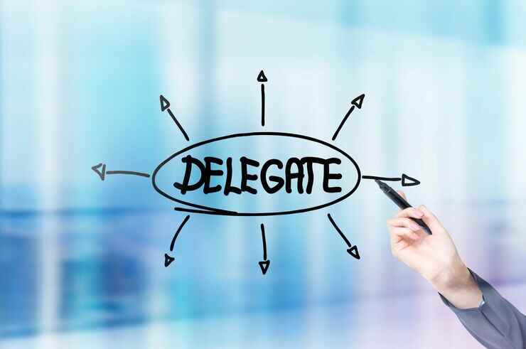 delegate responsibilities